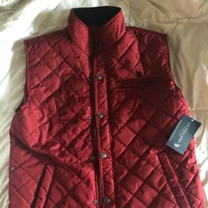 US Polo quilted vest, New with tags men’s M